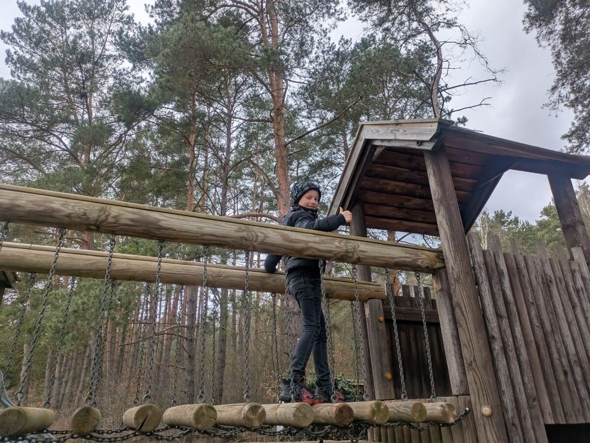 Spielplatz am Campingplatz Flecken Zechlin
